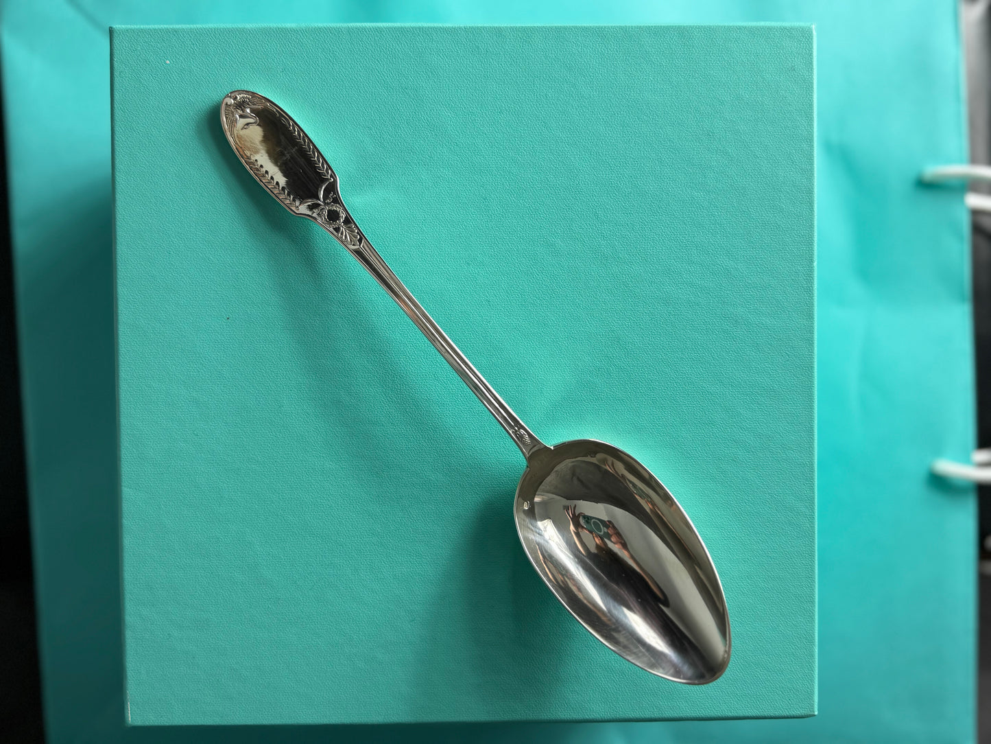 A rare Empire silverware set in solid silver of 1st title designed by the legendary Puiforcat France, cca 1890 LOT SLV001